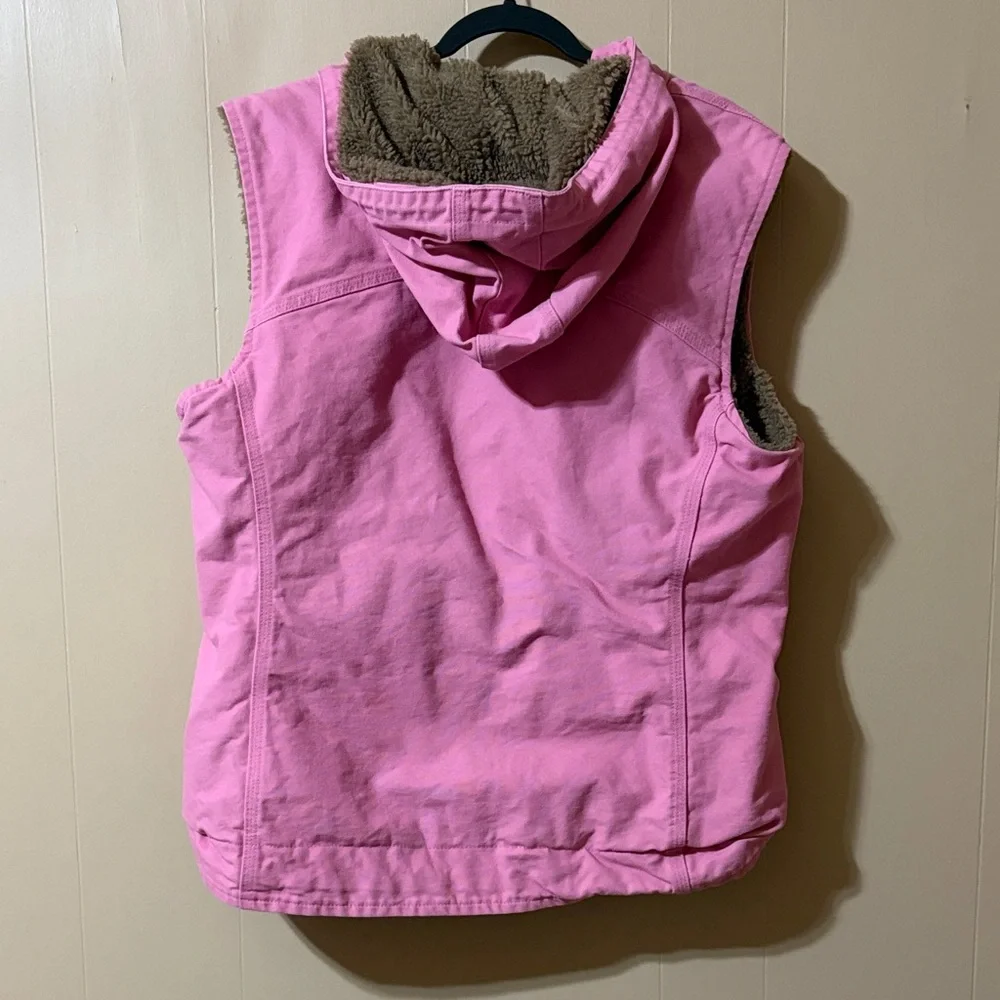 Carhartt Pink Women's Vest - Picture 4 of 4